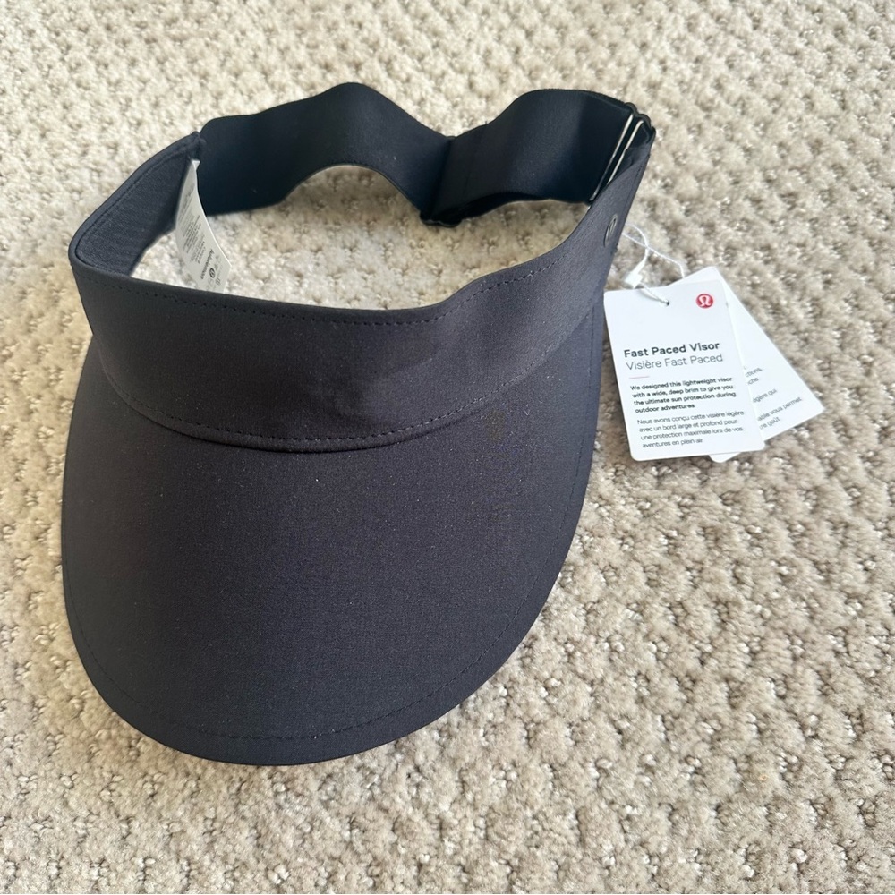 NWT Lululemon Fast Paced Visor